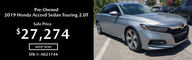 Pre-Owned Honda Accord Touring