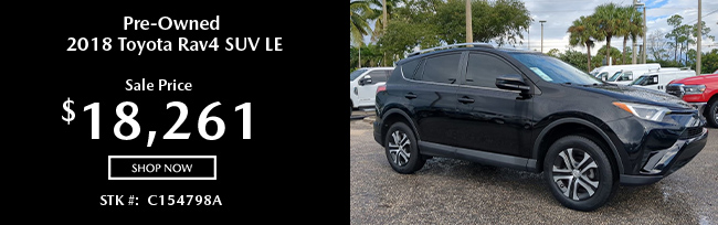 Pre-Owned 2018 Toyota RAV4