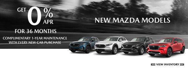 APR special on new Mazda Models