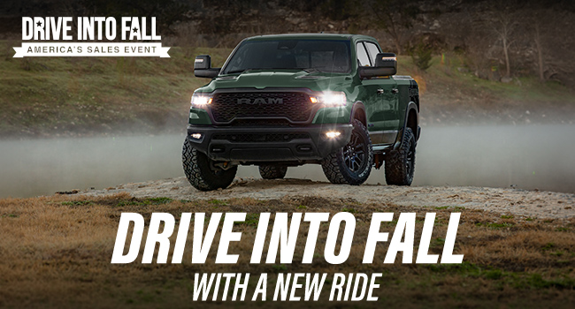 Drive into fall with a new ride
