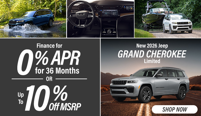 2026 Jeep Grand Cherokee offer