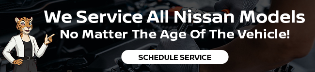 We service all Nissan models - No matter the age of the vehicle