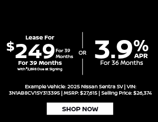 2025 Nissan Sentra Offer