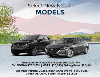 Nissan model line up