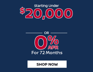 Select New Nissan Models offer