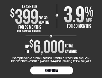 2024 Nissan Frontier offer