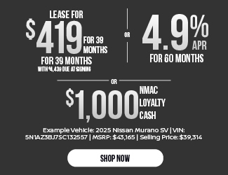2025 Nissan Murano offer