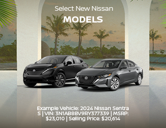 Nissan model line up
