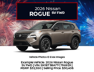 2026 Nissan Rogue SV FWD