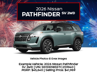 2026 Nissan Pathfinder SV 2WD