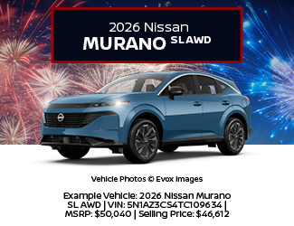 2026 Nissan Murano SL AWD