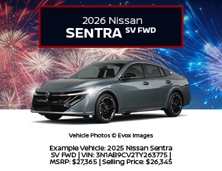 2026 Nissan Sentra SV FWD