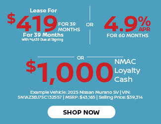 2025 Nissan Altima Offer