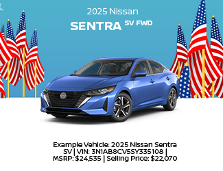 2025 Nissan Sentra SV FWD