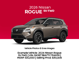 2026 Nissan Rogue SV FWD