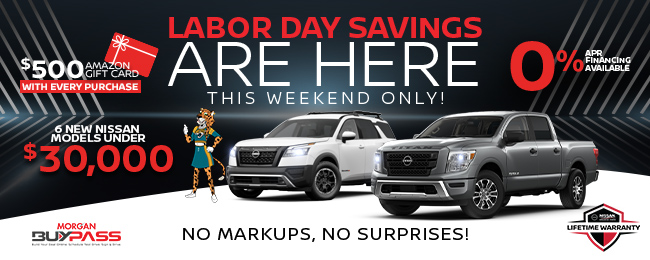 Labor Day savings at Nissan of Orange park