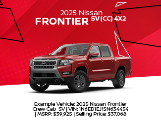2025 Nissan Frontier offer