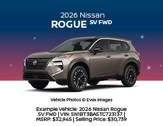 2026 Nissan Rogue SV FWD