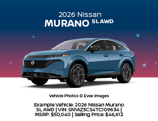 2026 Nissan Murano SL AWD
