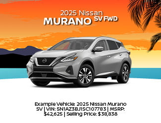 2025 Nissan Murano Offer