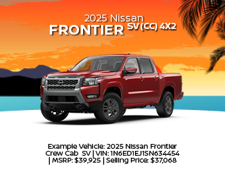 2025 Nissan Frontier Offer
