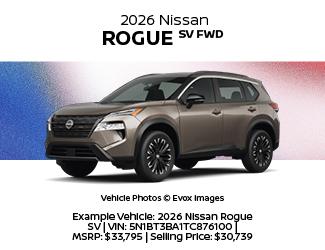 2026 Nissan Rogue SV FWD