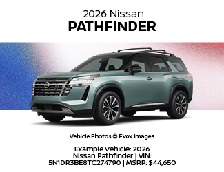 2026 Nissan Pathfinder SV 2WD