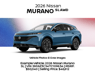 2026 Nissan Murano SL AWD