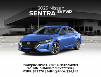 2025 Nissan Sentra offer