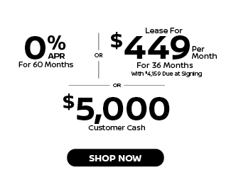 Nissan Pathfinder offer