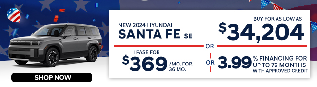 2024 Hyundai Santa Fe SE