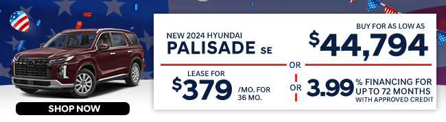 2024 Hyundai Palisade SE