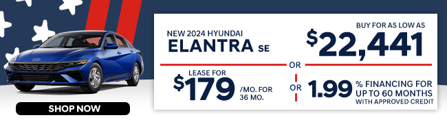 2024 Hyundai Elantra SE