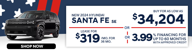 2024 Hyundai Santa Fe SE