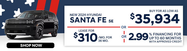 2024 Hyundai Santa Fe SE