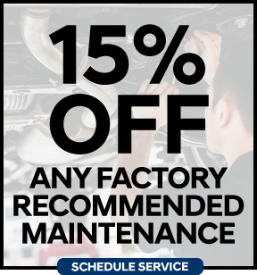 15 precent off Factory Recommended Maintenance