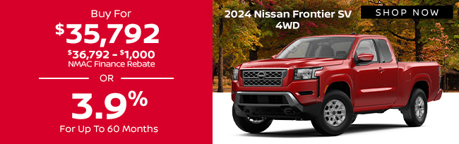 2024 Nissan Frontier SV 4WD