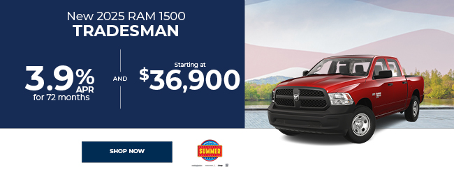 2025 RAM 1500 Tradesman offer