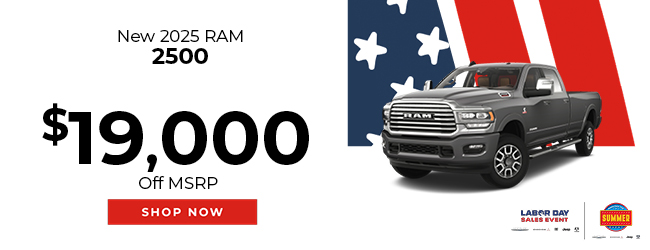 2025 RAM 2500 offer