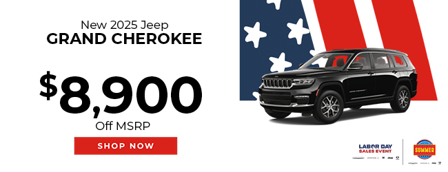 2025 Jeep Grand Cherokee offer