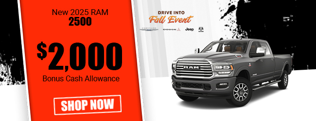 RAM 2500 truck offer