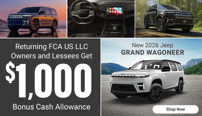 2026 Jeep Grand Wagoneer offer