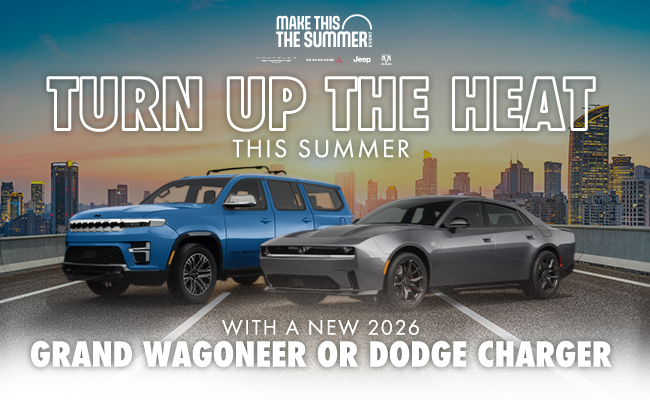 they have finally arrived, the all new 2026 Grand Wagoneer and Dodge Charger, be among the first to own it