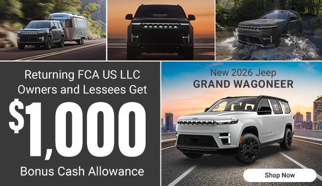 2026 Jeep Grand Wagoneer offer
