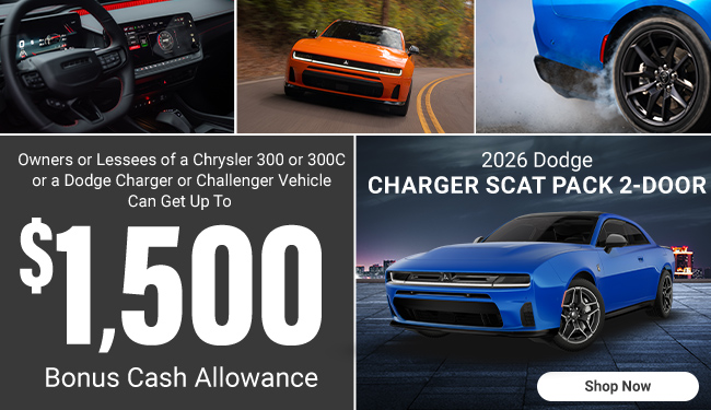 2026 Dodge Charger offer