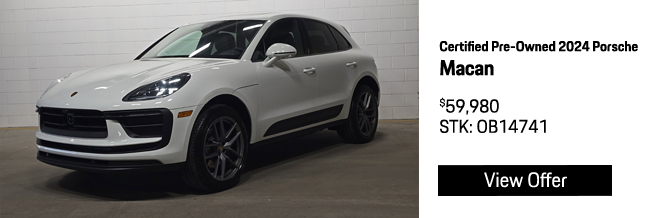 Certified Pre-Owned 2024 Porsche Macan AWD Sport