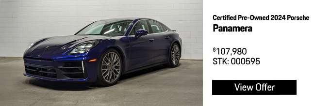 Certified Pre-Owned 2024 Porsche Panamera