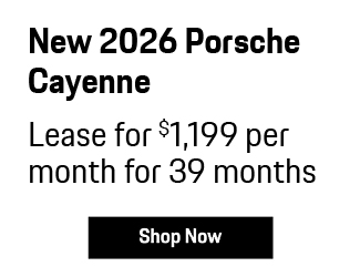 New 2026 Porsche Cayenne