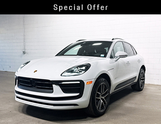 Certified Pre-Owned Porsche Macan offer