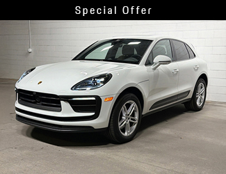 Certified Pre-Owned Porsche Macan offer